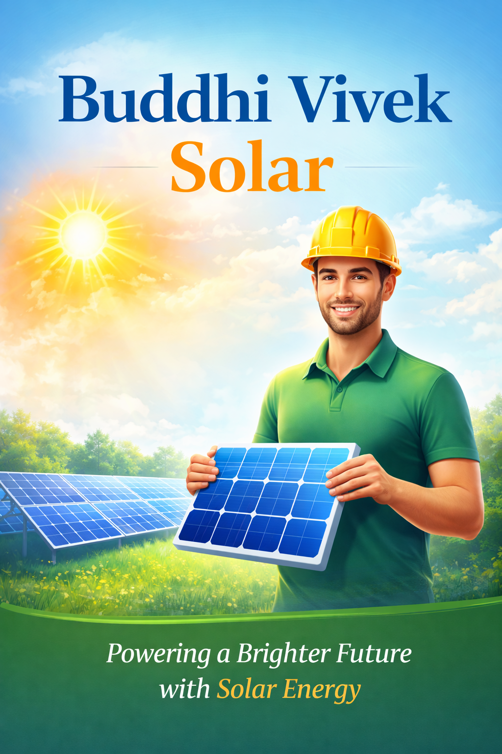 Screenshot of Buddhi Vivek Solar website